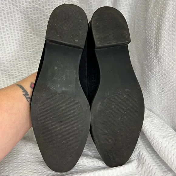 Sbicca 9 Women’s Corduroy Black Loafers EUC - Picture 6 of 8